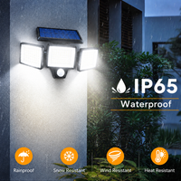 Solar Sentry Pro® 2500LM 3-Head Solar Security Light with Motion Sensor & Remote Control – 270° Wide Angle, IP65 Waterproof Outdoor Flood Light - 8
