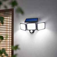 Solar Sentry Pro® 2500LM 3-Head Solar Security Light with Motion Sensor & Remote Control – 270° Wide Angle, IP65 Waterproof Outdoor Flood Light - 5